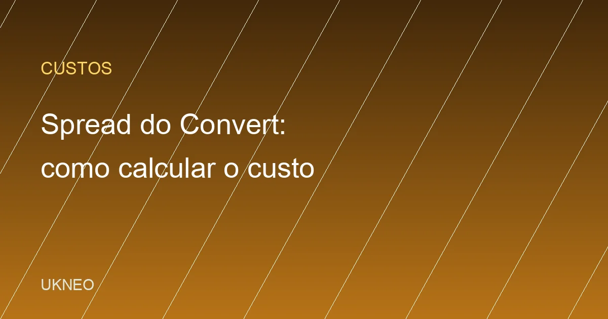 Spread do Binance Convert: como calcular o custo real