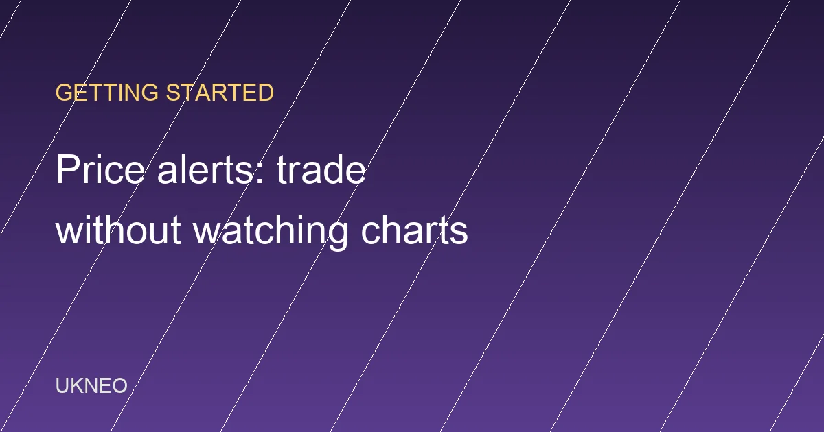 Price Alerts on Binance: How to Set Them and Use Them